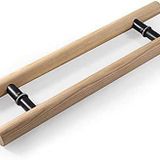 GFAZXDS Katı Ahşap Ticari Sürgülü Kapı Kolu/Cam Kapı Kolu/ahır Kapı Kolu/Sürgülü Kapı Kolu (Uzunluk 800mm)