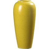 GFAZXDS Komodin Vazoları, Sarı Seramik Vazo Kurutulmuş Çiçek Yapay Çiçek Teşhir Kabı Modern Seramik Çiçek Saksıları, Sarı-15 x 15 * 30 cm