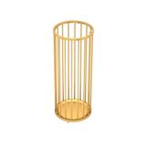 GFAZXDS Şemsiye Standları Standı 24x24x58cm Şemsiye Çerçevesi, Damlama Tepsisi ve Kancalı Metal Ferforje Şemsiye Standı, Şemsiye Depolama Rafı, Temizlemesi Kolay Kamış Tutucu Şemsiye bin u, A