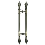 GFAZXDS Sürgülü Cam Duş kitleri için Giriş Kapı Kolları, ahır Kapı Kolu Seti, Kurulumu Kolay (A 80 cm/31,5 inç)