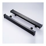 GFAZXDS Sürgülü Kapı Kolu Alüminyum Alaşımlı Salıncak Kapı Kolu, Çift Taraflı Sürgülü Kapı Kolu Ahşap Kapı/Cam Kapı için uygundur, 1 ADET (Stil 4 120 CM/47.24")
