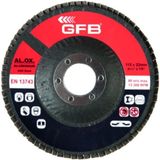 GFB 115 mm 40 Kum 10 Adet Alüminyum Flap Disk Zımpara