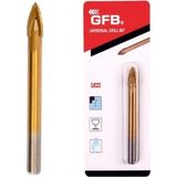 Gfb 12MM Cam Seramik Delme Ucu - Gri