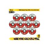 Gfb 2351 İnox Kesici Taş 180 X 1,6 X 22,23 Mm - 10 Adet