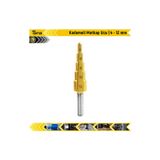 Gfb 2420 Titan Kaplı Kademeli Matkap Ucu 4-12 Mm