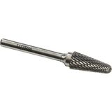 Gfb 3251 Karbür Kalıpçı Freze L 08 x 22 x 06 cm Konik Yuvarlak