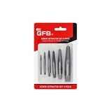 Gfb 3951 Hafif Hizmet Ters Kılavuz Seti 6 Parça Kırılmış Vida Civata Sökme Aparatı 3-25 Mm