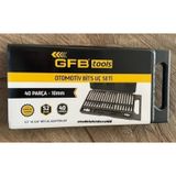 Gfb Crvs2 Çelik 40 Parça Tork Set Otomotiv Seti T55 Tork Seti 12 Alyan Seti