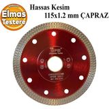 Gfb Elmas Testere Çapraz Beton Ahşap Seramik Mermer Porselen Fayans Sulu Kuru Kesme Kesici Disk 115 mm