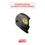 GFB GF6000 Colormatic Ayarlı Otomatik Kaynak Maskesi | Otomatik Kararan Ergonomik Koruma Maskesi