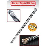 Gfb GFB2110 Sds Max Büyük Hilti Için Beton Duvar Taş Kaya 24X520 mm Beton Delme Ucu