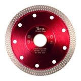 Gfb Hassas Kesim Ince Turbo Elmas Seramik- Fayans Kesici Testere 115 mm - Gri - Kırmızı