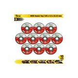 Gfb Inox Kesici Taş | 125 x 1.0 x 22.23 mm | 10 Adet