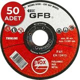 Gfb Kesici Taş 115x1 -(50 ADET) - 115 X 1
