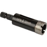 Gfb Mermer Granit Seramik Delme Panç Hex - 12 mm