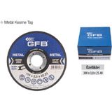 Gfb Metal Kesme Taş 300 x 3,0 x 25.40 5\'li Adet - Mavi