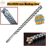 Gfb Sds Max Matkap Ucu Beton Duvar Tuğla Açma 30X1000 Mm
