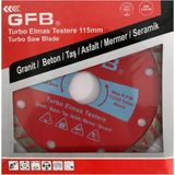 Gfb Turbo K Lı Beton Taş Mermer Granit Fayans Kesici Disk