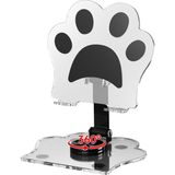 Gfc Life Store Derece Dönebilen Kedi Patili Telefon ve Tablet Standı Tutucu Film Vs Izlerken Kullanmak Için Dönebilen Stand Şeffaf Iphone Samsung ve Xiaomi Ile Uyumlu Dönebilen Stand Telefon Tutucu