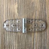 Gfc Life Store Hırdavat Plastik Oval Menteşe 11CM (2 Adet) Şeffaf