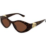 Gg 2121S 003 52 Gucci Güneş Gözlüğü - Havana Kahve