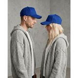 Gg Glow Premium Gabardin Unisex Beyzbol Şapkası - Ayarlanabilir Sportif Yazlık Kep - Tek Beden - Mavi