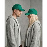 Gg Glow Premium Gabardin Unisex Beyzbol Şapkası - Ayarlanabilir Sportif Yazlık Kep - Tek Beden - Yeşil