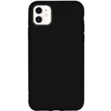 GGM GİYİM & AKSESUAR Apple iPhone 12/12 Pro ile Uyumlu İçi Kadife Yapıya Sahip Dışı Mat Lansman Silikon Kılıf Şok Emici Full Kasa Koruma Sağlayan Kılıf (Siyah)