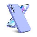 GGM GİYİM & AKSESUAR Samsung Galaxy S24 Plus ile Uyumlu İçi Kadife Kamera Korumalı Lansman Silikon Kılıf İnce Yapılı Tam Koruma Sağlayan Kamera Korumalı Kılıf (Lila)