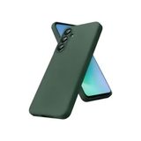 GGM GİYİM & AKSESUAR Samsung Galaxy S26 ile Uyumlu İçi Özel Kadife Kaplı Lansman Kılıf-Kamera Korumalı Silikon,İnce Yapılı,Tam Koruma Sağlayan Kılıf (Yeşil)