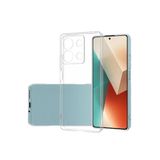 GGM GİYİM & AKSESUAR Xiaomi Poco M6 Pro/Redmi Note 13 Pro ile Uyumlu Şeffaf Silikon Şok Emici Özellikli Full Kasa Koruma Sağlayan Şeffaf Kılıf