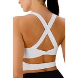 Ghassy Co. Çarpraz Sırt Detaylı Criss Cross Kaplı Yoga Egzersiz Fitness Kadın Spor Sütyen