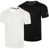 Ghassy Co. Erkek 2'li Paket Dry Fit Atletik Nem Emici Günlük Tshirt - XL - Renkli - 1