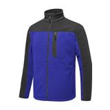 Ghassy Co. Erkek Antipilling Thermal Garnili Tam Fermuarlı Polar Ceket İNDİGO M