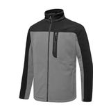 Ghassy Co. Erkek Antipilling Thermal Garnili Tam Fermuarlı Polar Ceket - S - Koyu Gri