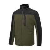Ghassy Co. Erkek Antipilling Thermal Garnili Tam Fermuarlı Polar Ceket - S - Koyu Haki