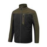 Ghassy Co. Erkek Antipilling Thermal Garnili Tam Fermuarlı Polar Ceket SİYAH 2 S