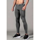 Ghassy Co. Erkek Basketbol Bisiklet Fitness Koşu Ultra Esnek Spor Tayt - Füme - 2XL