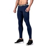 Ghassy Co. Erkek Basketbol Bisiklet Fitness Koşu Ultra Esnek Spor Tayt LACİVERT XXL
