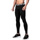 Ghassy Co. Erkek Basketbol Bisiklet Fitness Koşu Ultra Esnek Spor Tayt SİYAH XL