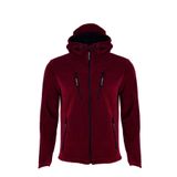 GHASSY CO. Erkek Bordo Army Tactical Polar Kapüşonlu Ceket