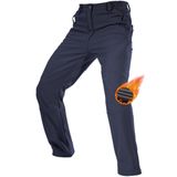 Ghassy Co. Erkek Çift Katmanlı Ultra Kalın Kışlık Kayak Motorcu Outdoor Softshell Pantolon