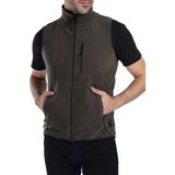 Ghassy Co. Erkek Çok Cepli Outdoor Polar Yelek - M - Koyu Haki