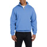 Ghassy Co. Erkek Dik Yaka Silver Yarım Fermuarlı Sweatshirt - Açık Mavi - XL
