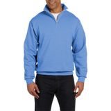 Ghassy Co. Erkek Dik Yaka Silver Yarım Fermuarlı Sweatshirt - Açık Mavi