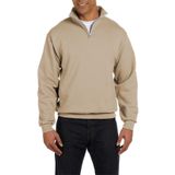 Ghassy Co. Erkek Dik Yaka Silver Yarım Fermuarlı Sweatshirt BEJ XXL