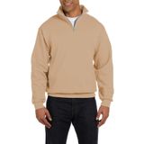 Ghassy Co. Erkek Dik Yaka Silver Yarım Fermuarlı Sweatshirt TARÇIN XL