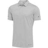 Ghassy Co. Erkek Dry Fit Hızlı Kuruma Nem Emici Teknik Performans Golf Polo Yaka Spor T-shirt AÇIK GRİ S