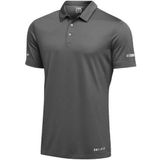 Ghassy Co. Erkek Dry Fit Hızlı Kuruma Nem Emici Teknik Performans Golf Polo Yaka Spor T-shirt FÜME S