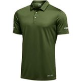 Ghassy Co. Erkek Dry Fit Hızlı Kuruma Nem Emici Teknik Performans Golf Polo Yaka Spor T-shirt HAKİ L